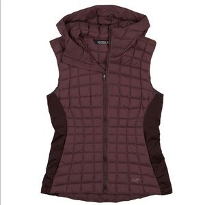 Arcteryx Hooded 750-fill down vest